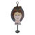 1960s Ira Yeager Painted Wall Candle Sconce, Attributed For Sale