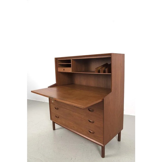 Wood Cabinet by Peter Hvidt & Orla Molgaard-Nielsen For Sale - Image 7 of 9