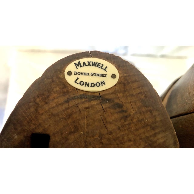 Mid 20th Century Equestrian Chic in a Lamp With Boots by Henry Maxwell of London For Sale - Image 9 of 12