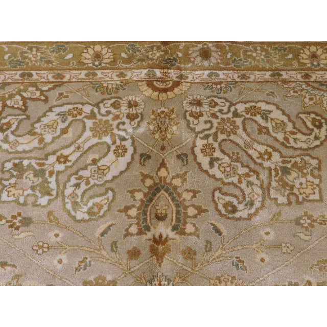 2010s Handmade Indian Rug - 9'x 12' For Sale - Image 5 of 12