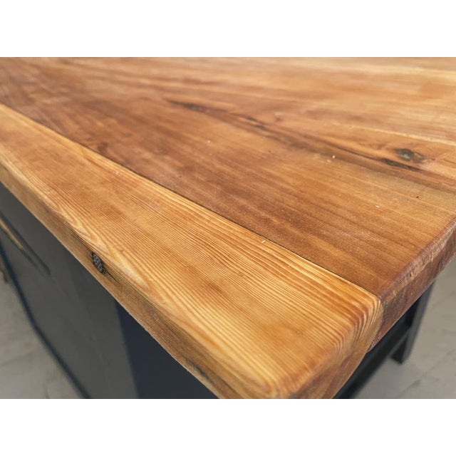 Large Brown and Grey Chest of Drawers For Sale - Image 3 of 16