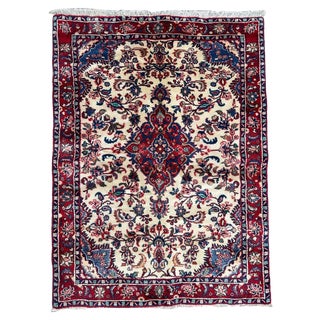 Vintage Najaf Abad Rug, 1980s For Sale