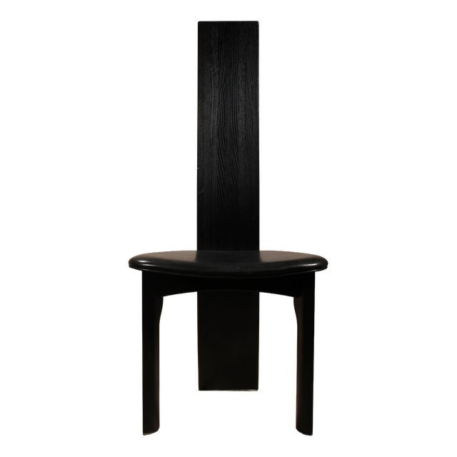 Sculptural Iris Chairs by Bob van den Berghe for Tranekaer, Denmark, 1980s, Set of 4 For Sale