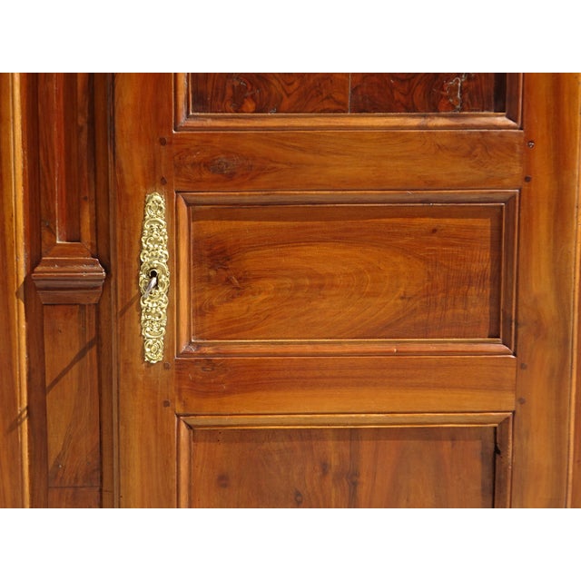 Louis Philippe Wardrobe in Light Walnut For Sale - Image 16 of 18