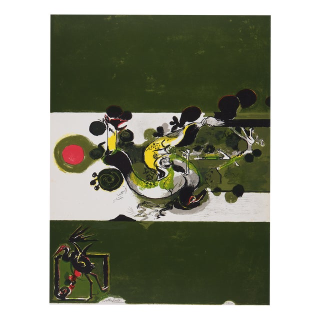 Graham Sutherland, Il Fiume I, 1972, Lithograph For Sale