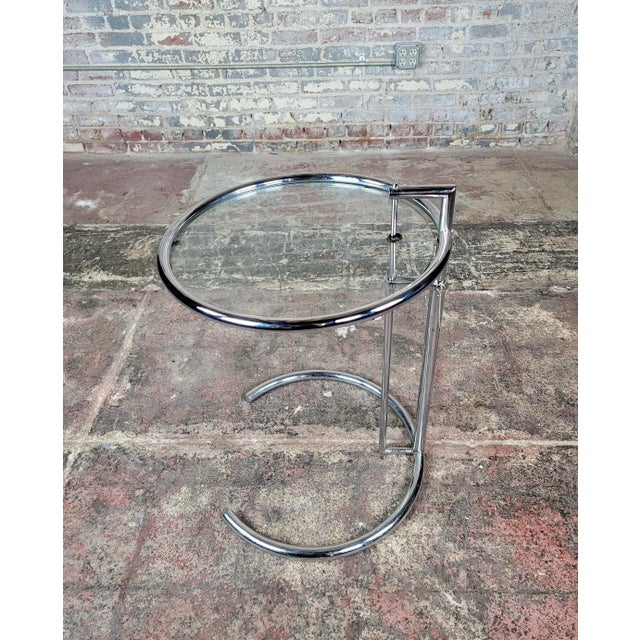 【美品】60s デザイン Eileen Gray's 1960s Mid Century Modern Adjustable Table E