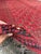 Ruby Red Vintage Afghan Hand Knotted Turkoman Tribal Rug For Sale - Image 8 of 9