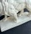 1970s White Lion Figure For Sale - Image 4 of 4
