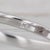 Silver 0.35ctw Diamond Halo Ring 14k White Gold Size 7 For Sale - Image 8 of 9