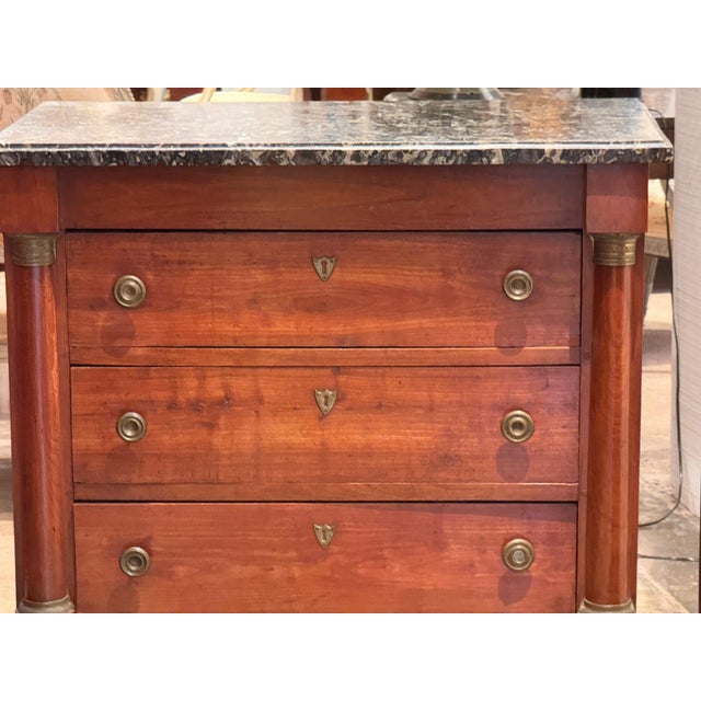 19th Century French Empire Chest For Sale - Image 6 of 11