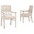 20th Century French White Patinated Gustavian Upholstered Chairs - A Pair For Sale - Image 15 of 18