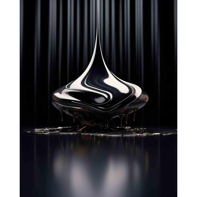 Molten Mirage casts an entrancing spell, where molten material takes on the visage of an ephemeral vision. The canvas...