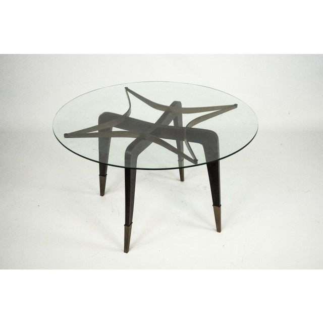 This elegant and rare piece showcases Buffa’s signature blend of refined craftsmanship and sculptural form. The base...