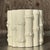Late 20th Century Vintage Coastal Glazed Ceramic Bamboo Cache Pot For Sale - Image 5 of 6