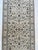 Silk and Wool pile very fine Persian Nain style runner hand woven in India -