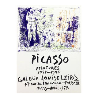 Picasso Lithograph 84 Peintures Art in Posters For Sale