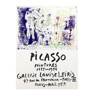 Picasso Lithograph 84 Peintures Art in Posters