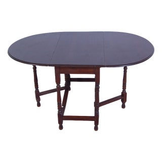 Vintage Banded Table, 1920s For Sale