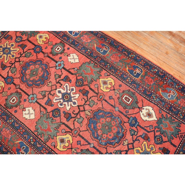 Persian Antique Zabihi Collection Persian Scatter Rug - 3'7" x 6'1" For Sale - Image 3 of 7