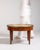 French Louis XVI Bouillotte Coffee Table with Marble Top and Brass Accents, Neoclassical Style, France, Early 20th Century For Sale - Image 3 of 17
