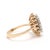 Modern 0.83ctw Ruby and Diamond Cocktail Ring, 14k Yellow Gold, Ring Size 4 For Sale - Image 3 of 6