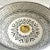 Gray Handcrafted Ceramic Pottery Round Vessel Washbasin Sink With Brass Drain For Sale - Image 9 of 10