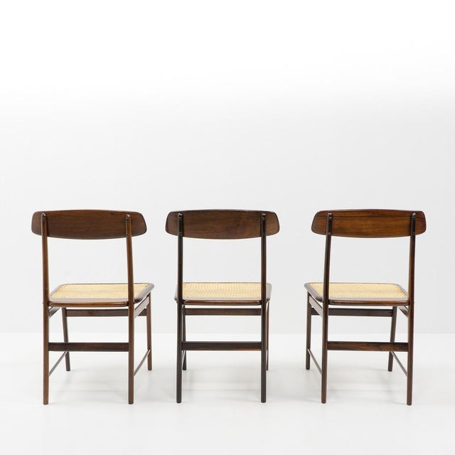 Brown Lucio Side Chair by Sergio Rodrigues for Oca Brazil, 1950s For Sale - Image 8 of 18