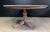 Large Farmhouse Round Dining Table in Oak, 1940 For Sale - Image 15 of 18