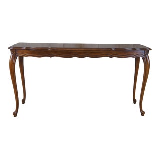 Hammary Maisonette French Provincial Fruitwood Sofa Table For Sale