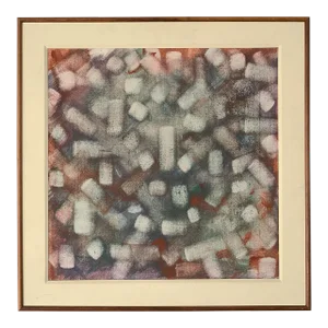 Mid Century Modern Brazilian Abstract Expressionist Painting