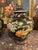 Vintage Japanese Famille Noire Black Porcelain Table Lamps - Hand Painted - a Pair For Sale In Seattle - Image 6 of 9