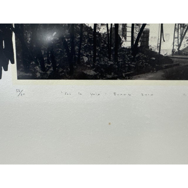 2000 - 2009 Tadashi Kawamata, Sur La Voie, Evreux, 2000, 60 Copies For Sale - Image 5 of 9