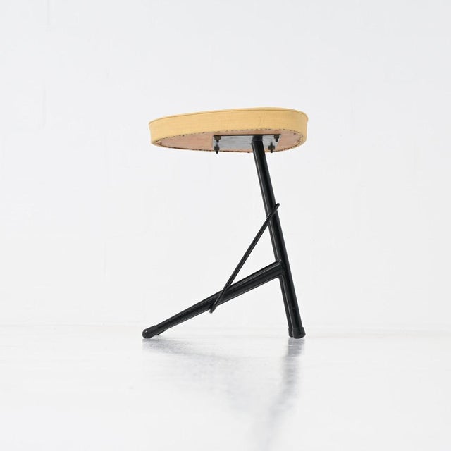 Low Stool by Willy Van Der Meeren for Tubax, 1950s For Sale - Image 17 of 18