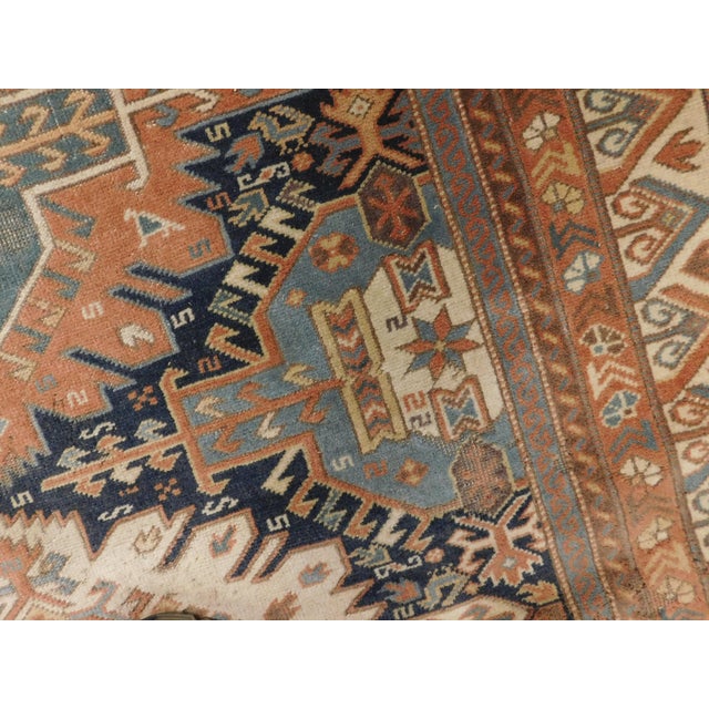 Vintage Handmade Turkish Rug of Caucasian Design. 5'3"x 6'3" For Sale - Image 15 of 18