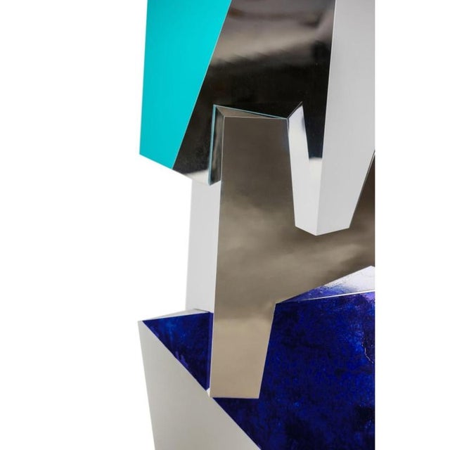 Not Yet Made - Made To Order Sissi Stackable Totem Seat in Powder-Coated Aluminum by Altreforme For Sale - Image 5 of 7
