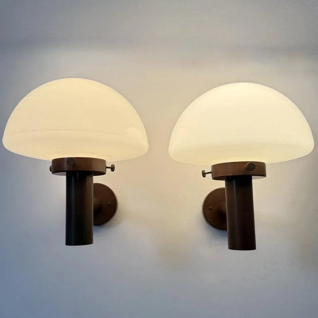 Glass Globe Wall Sconces by Lisa Pape, Sweden, 1970s, Set of 2 For Sale - Image 10 of 18