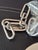 Vintage in box, unused heavy duty ceiling fixture mount with long chain. Shiny classic, elegant polished gold brass....