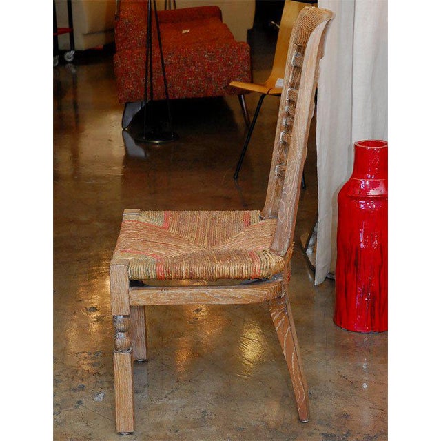 1940s Vintage French Dining Room Chairs Set Of 6 Chairish