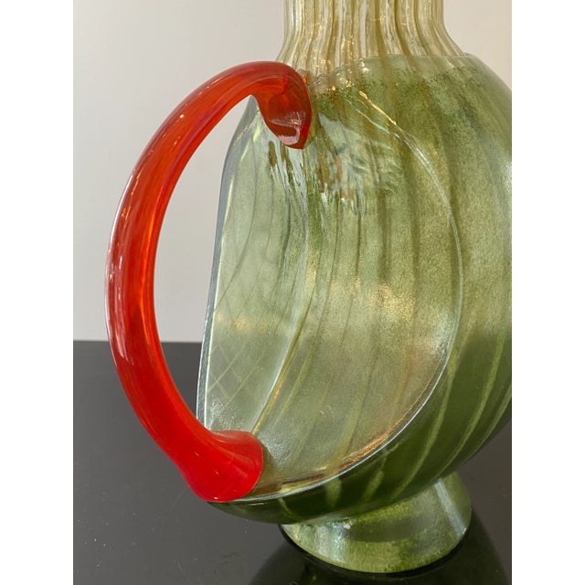 Glass Kjell Engman for Kosta Boda Pitcher Jug Decanter For Sale - Image 7 of 13