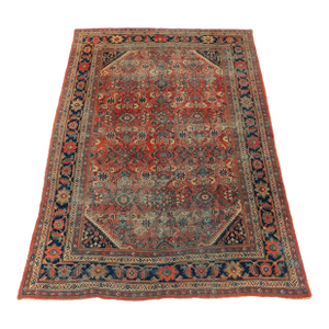 Rare Antique Persian Mahal Rug. 7'7"x 10'2"