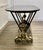 1960s French Centre Table in Brass and Iron with Marble Top, 1960 For Sale - Image 5 of 13