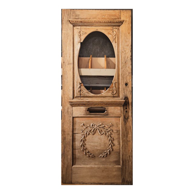 Victorian Era Wooden Door For Sale