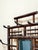 Wood Victorian Bamboo Coat Stand with Mirror and Umbrella Stand, 1890s For Sale - Image 7 of 11