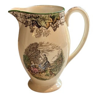 Vintage Mid-Century Modern Copeland Spode Byron Pitcher For Sale