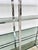 Italian Chrome and Smoked Glass Bookcase, 1970s For Sale - Image 3 of 16