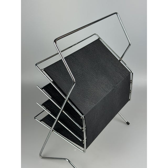 Mid-Century Modern Vintage Newspaper in Metal and Plastic, 1960s For Sale - Image 3 of 15