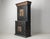 Tall Swedish Handcrafted Black Painted Pine Folk Art Cabinet For Sale - Image 4 of 18