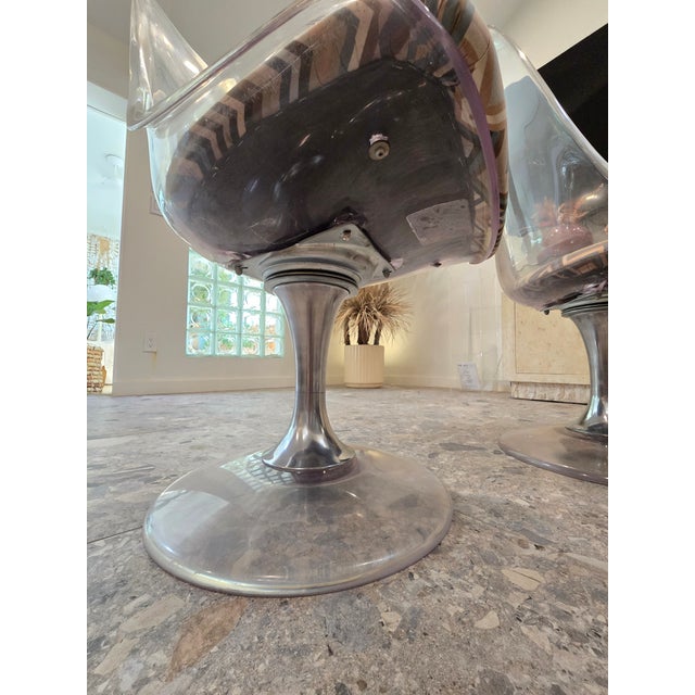 1970s Lucite Chromcraft Tulip Dining Chairs- Set of 4 For Sale - Image 14 of 14