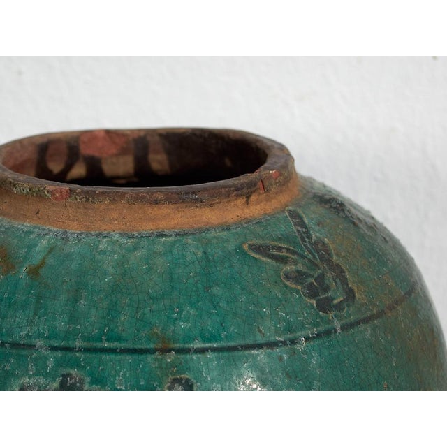 Antique Chinese Ceramic Vase For Sale - Image 3 of 9