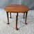 Late 20th Century Norris Reproduction Diminutive Solid Mahogany Gate Leg Table For Sale - Image 13 of 17